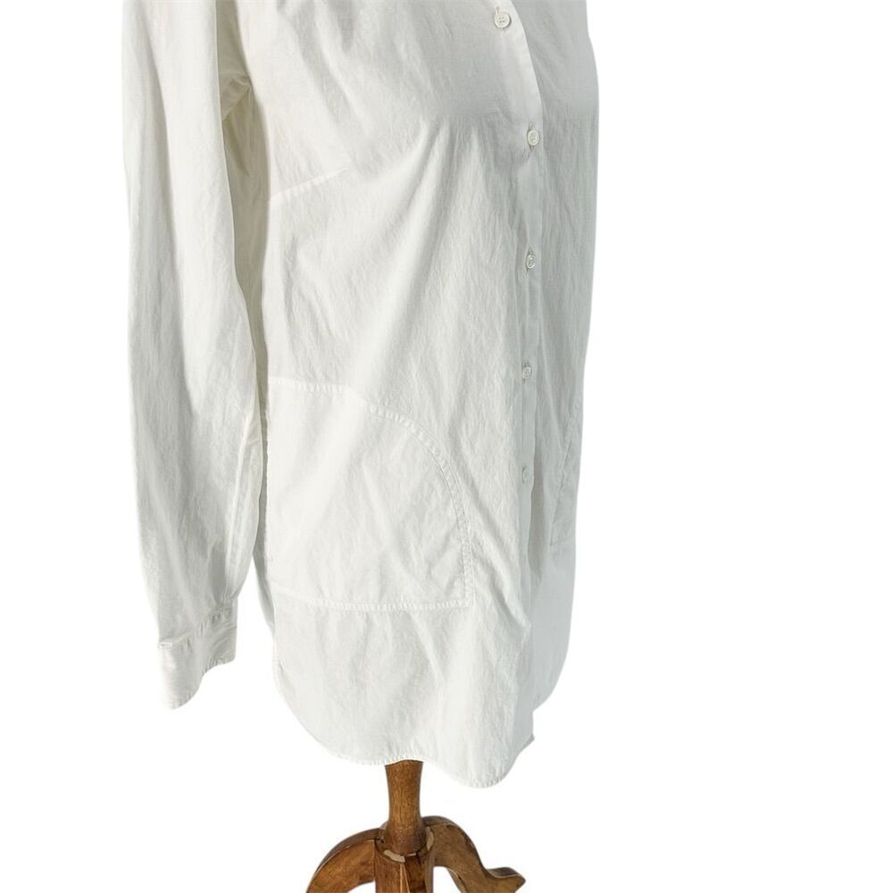 Max Mara Weekend Women's White Button Down Shirt Tunic Dress, size S - Picture 7 of 9